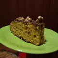 El cooksnap de Claudia Corrales cuando hizo Carrot cake licuada - bañada de chocolate y nueces (opcional).