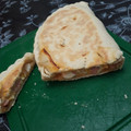 El cooksnap de Laura Castillo cuando hizo Calzone.
