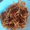 Aranyi Katalin Cooksnap-ja, amikor elkészítette a(z) Húsgombócos spagetti 🇮🇪 receptet.