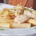 El cooksnap de Lilia María Ayala cuando hizo Fideos con pollo muy fácil.