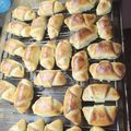Csilla Herédi Cooksnap-ja, amikor elkészítette a(z) Diós, nutellás, kókuszos mini kiflik 🥐🥐🥐 receptet.