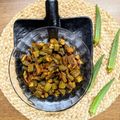 Deepa Paliwal का कुकस्नैप जब उन्होंने भिन्डी मसाला (bhindi masala recipe in Hindi) बनाया था।