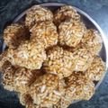 sarita kashyap का कुकस्नैप जब उन्होंने मुरमुरा लाडू(Murmura laddu recipe in Hindi) बनाया था।
