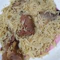 Amber Fawad's cooksnap of when they made White beef pulao.