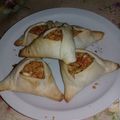 El cooksnap de karina mederos cuando hizo Empanadas árabes vegetarianas.