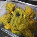 Cooksnap Sharina Mumtaz semasa beliau membuat Ayam Sambal Hijau Simple.