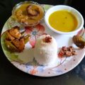  Chef Richa pathak. का कुकस्नैप जब उन्होंने दाल चावल (dal chawal recipe in Hindi) बनाया था।