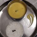 Nikita Singhal's cooksnap of when they made Kadhi chawal.