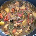 El cooksnap de Elena cuando hizo Pollo guisado de la abuela.