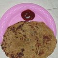 Aarti Sharma का कुकस्नैप जब उन्होंने चटपटा आलू का पराठा (Chatpata aloo ka paratha recipe in hindi) बनाया था।