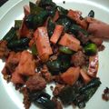 El cooksnap de Josefa Mendoza cuando hizo Salchichas guisadas con poblanos y champiñones 💕.