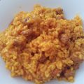El cooksnap de M.Ángeles cuando hizo Arroz cremoso con longanizas.