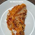 Cooksnap Kakak Faa semasa beliau membuat 👩‍🍳Paratha Cheesy Omelette.