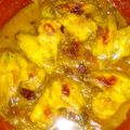 El cooksnap de Anamari cuando hizo Tajin de pollo con pasas y cebolla.