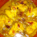 El cooksnap de Anamari cuando hizo Tajin de pollo con pasas y cebolla.