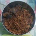 Cooksnap dari Ma'Er~bunkenoedul untuk resep Serundeng daging sapi (tanpa air kelapa)