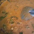El cooksnap de Carmen Salazar cuando hizo Pollo en crema con chiles chipotles.