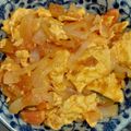 賴沐恩 的 洋蔥蕃茄炒蛋 cooksnap