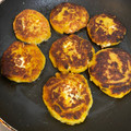 El cooksnap de Mina Stoker cuando hizo Tortitas de plátano rellenas.