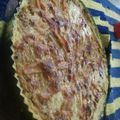 El cooksnap de Víctor Zarza cuando hizo Tarta de verduras con masa de coliflor.