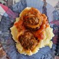 El cooksnap de Anita Cordoba cuando hizo Albóndigas con puré de Bigote Cocina.