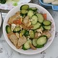 綺綺 的 小黃瓜炒天婦羅 cooksnap
