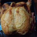 El cooksnap de Mario H. Davi cuando hizo Pollo campero relleno con vino blanco.