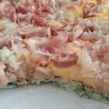 El cooksnap de Sandra cuando hizo Pizza fit con base de calabacín.