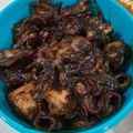 Cooksnap dari Anindyta Maya Sopha untuk resep #53 Cumi Hitam Pedas