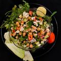 Keshma Raichura's cooksnap of when they made ચીકપી  વેજીટેબલ પ્રોટીન સલાડ (Chickpea Vegetable proteinSalad).