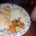 El cooksnap de ktyluu cuando hizo Pechugas de pollo con verduras.