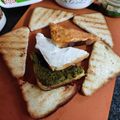 Sukla Sil's cooksnap of when they made ট্রাই কালার্ড স্যান্ডউইচ(tricolour sandwich recipe in Bengali).