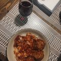El cooksnap de Stefania cuando hizo Albóndigas en salsa de tomate.