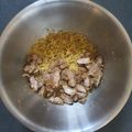 Gary Waite's cooksnap of when they made Morrocan steamed Lamb chops with Cous Cous.