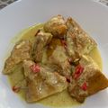 Cooksnap dari GLOW’s Home Kitchen untuk resep Tehu,kuah santan(telor,tahu)