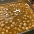 El cooksnap de Blanca cuando hizo Garbanzos con bacalao.
