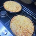 El cooksnap de Cristian Hidalgo cuando hizo Quiche de pollo, choclo y champiñones.