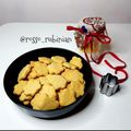 il rosso rubinian quando ha preparato Biscotti di mais in barattolo