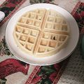El cooksnap de Myrrha Andaur cuando hizo Masa de un riquísimo waffle 🧇 😍.