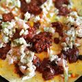 El cooksnap de Toni Martín cuando hizo Tortilla vaga de chili con carne y guacamole.