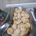 El cooksnap de Silvia Ferreyra cuando hizo Chipá con queso.