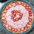El cooksnap de Carolina Germain cuando hizo Pie de frutilla.