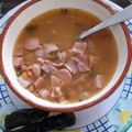 El cooksnap de Alba De Blas cuando hizo Frijoles Charros.