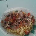 Cooksnap của Vy Tea khi họ làm theo món Mì Spaghetti sốt bò bằm