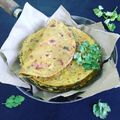 Arti Panjwani's cooksnap of when they made Dudhi Thepla.