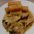 El cooksnap de Amparo&Ari cuando hizo Muslos de pollo en salsa de limón, ajos y perejil.