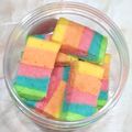 Cooksnap dari ira Zulkarnain untuk resep Bolu Kukus Pelangi (Steamed Rainbow Cake) Ny. Liem