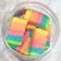 Cooksnap dari ira Zulkarnain untuk resep Bolu Kukus Pelangi (Steamed Rainbow Cake) Ny. Liem