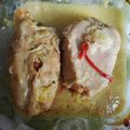 El cooksnap de Juan Carlos Torres A cuando hizo Pechuga de pollo rellena de jamón y queso.