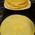 El cooksnap de Sandra Di Paola cuando hizo Panqueques con harina de garbanzo (SIN TACC).